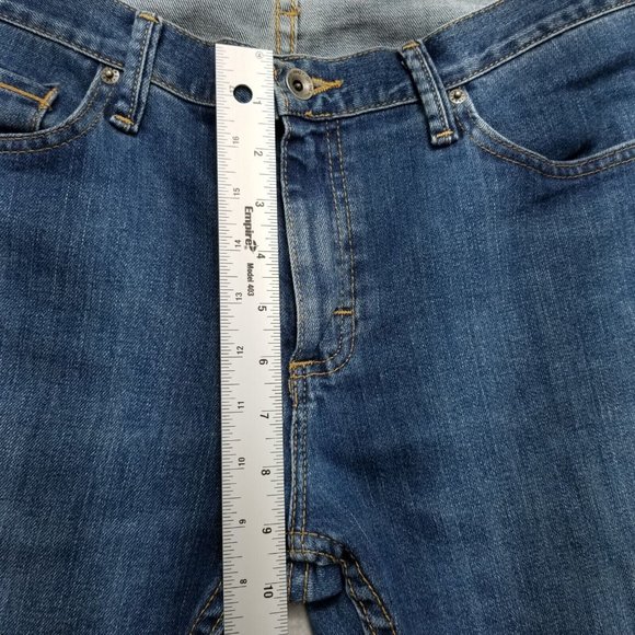 Vans Womens‎ Jeans 34x32 Blue Denim Straight Stretchy Mid Rise - Picture 6 of 15